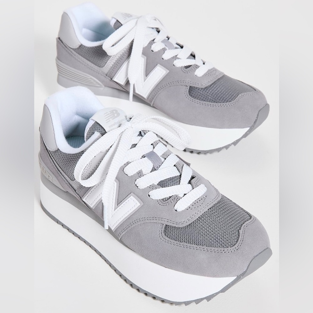 New balance platform 574 gray 9